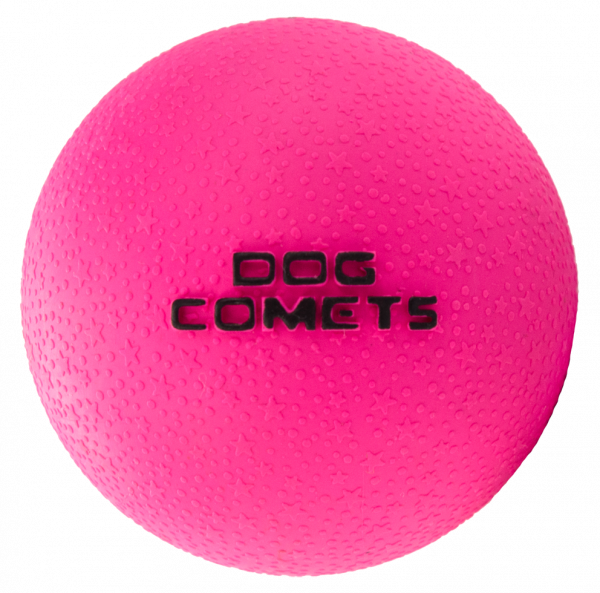 Dog Comets Ball Stardust Roze M