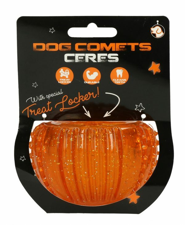 Dog Comets Ceres with Treat Locker Oranje