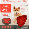 Eat Slow Live Longer Puzzle and Feed Red