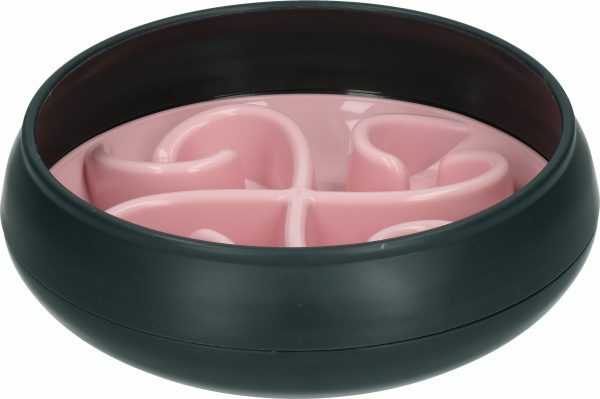 Eat Slow Live Longer Tumble Feeder Pink