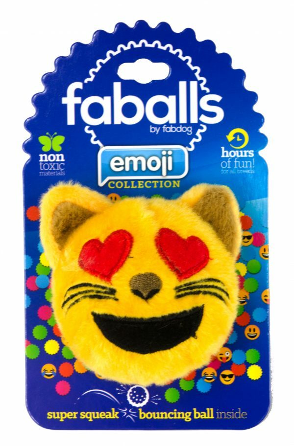 FabDog Cat Heart Eyes Faball M 10,1 cm