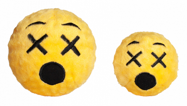FabDog Cross Eyed Emoji  Faball S 7,6 cm