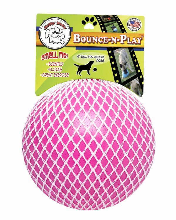 Jolly Ball Bounce-n Play 11cm Roze (Kauwgumgeur)