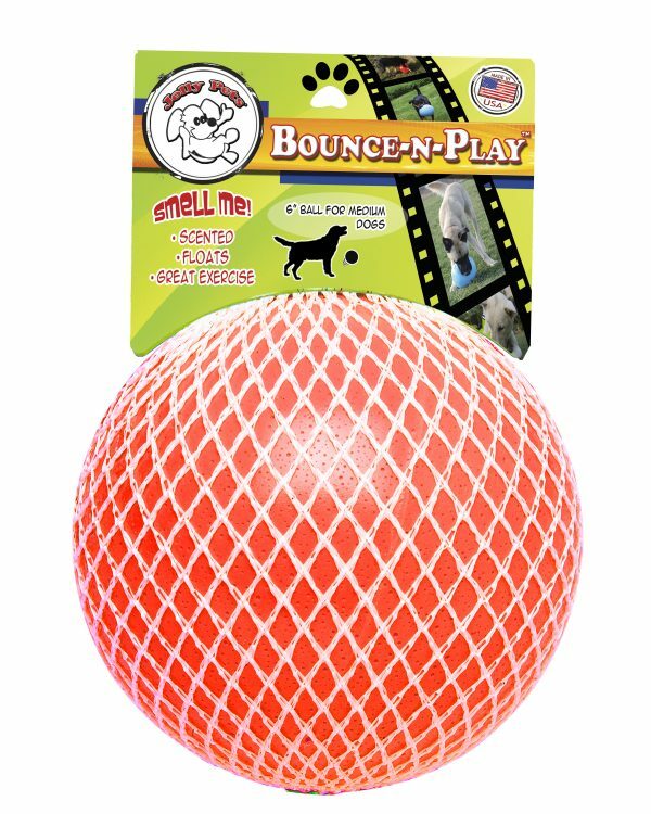 Jolly Ball Bounce-n Play 15cm Oranje (Vanillegeur)