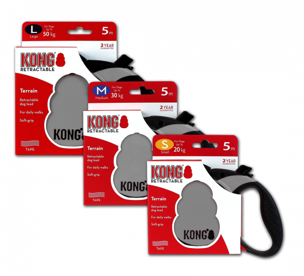 KONG Rollijn Terrain Grey L (5m/50kg)