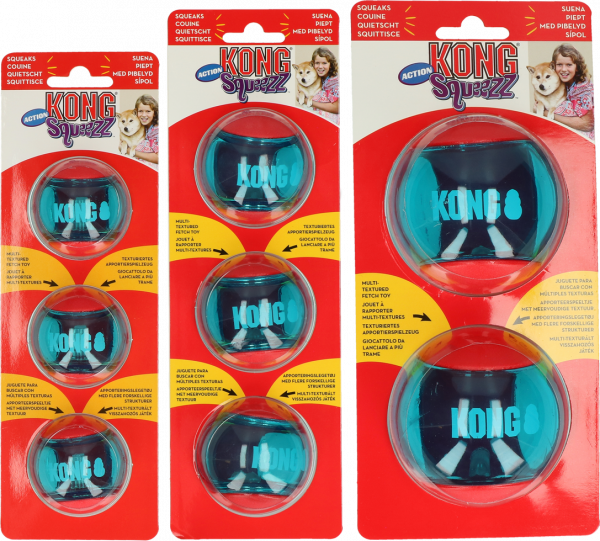 KONG Squeezz Action Red Medium