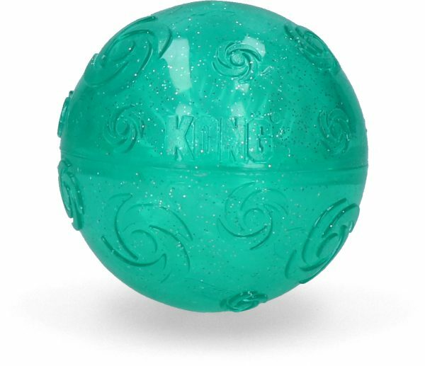 KONG Squeezz Crackle Ball Assorted Large