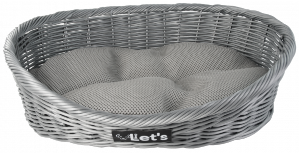 Let's Sleep Pet Bed L Grey