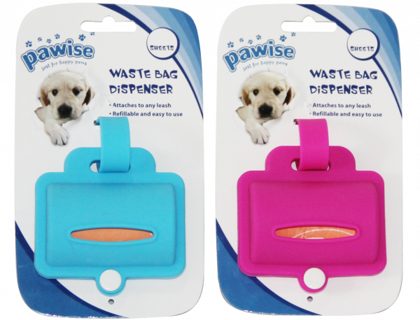 Pawise Waste Bag Dispenser Silicone (incl. 20 bags)