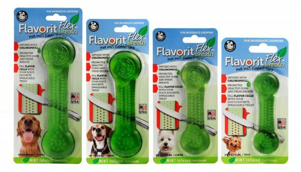 Pet Qwerks Flavorit Flex Breath Bone S 10 cm