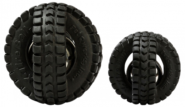 Pet Qwerks Jingle X-Tire Ball Small ø 8 cm