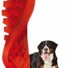 Pet+Me Dog Long Hair Brush Red