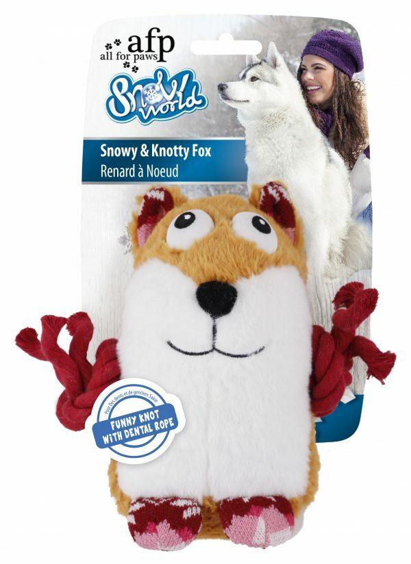 AFP Snowy & Knotty Fox (23x23x9cm)