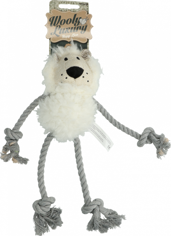 Wooly Luxury Ropy Leeuw Wit