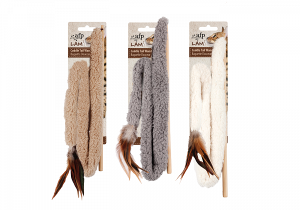 AFP Lambswool - 30" Cuddle Tail Wand
