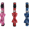 Cat collar met Bowknot rood