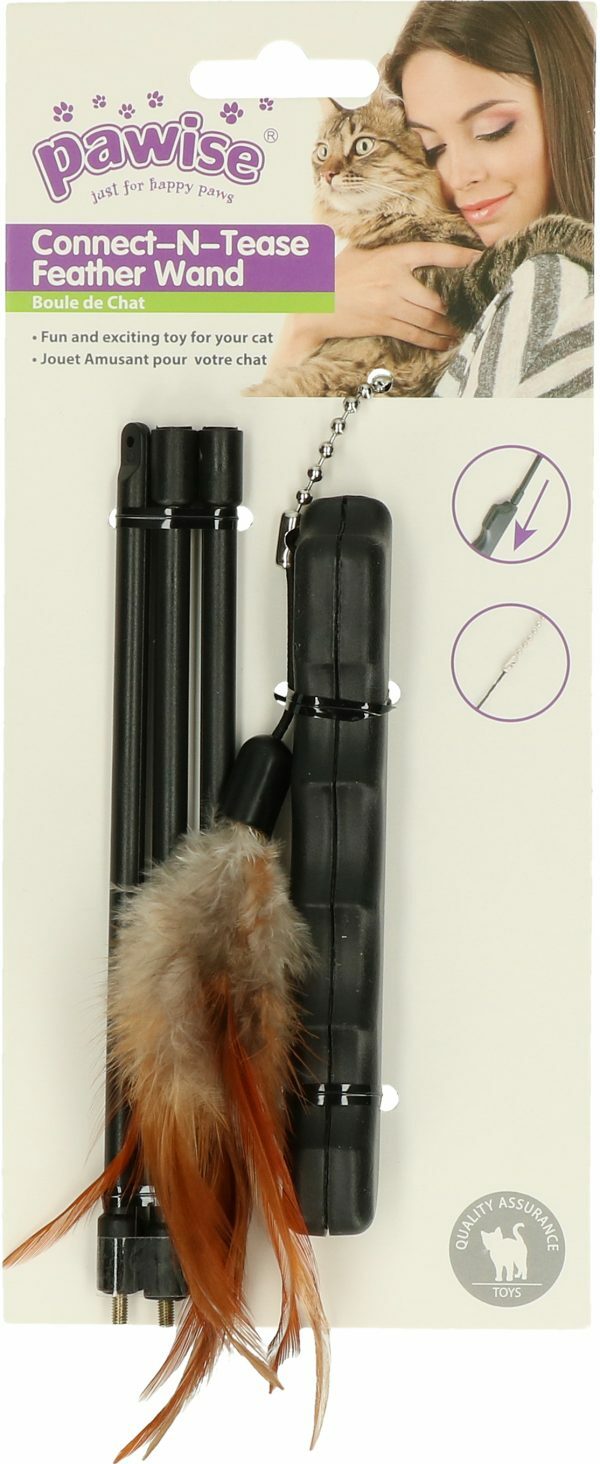 Pawise Connect-N-Tease Feather Wand