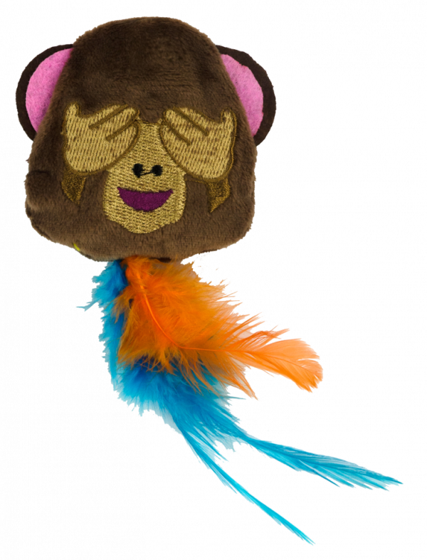 Emoji Cat Monkey (met MadNip)