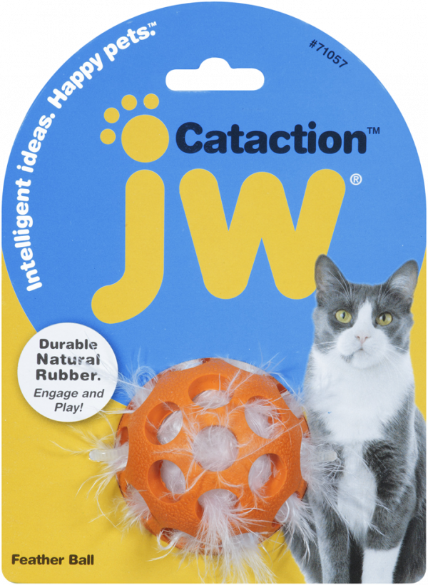 JW Cataction Feather Ball