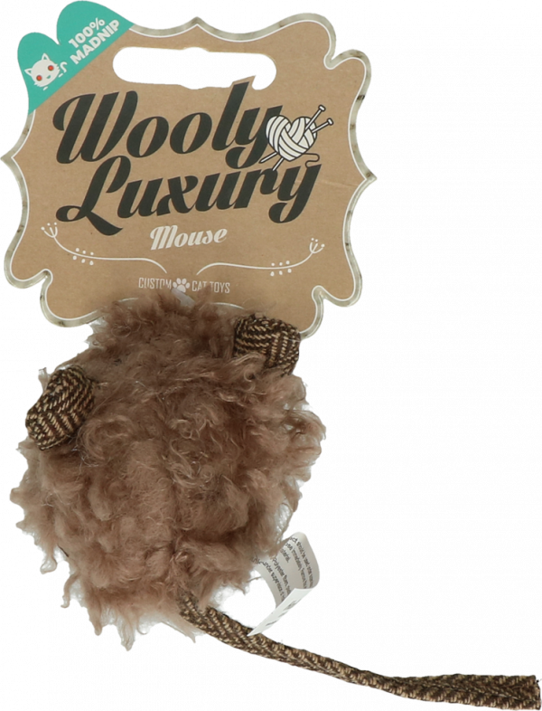 Wooly Luxury Muis Bruin