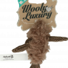 Wooly Luxury Vogel Bruin