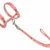 Harnas+Leiband Kitty Cat roze15-22/30-32cm+120cm