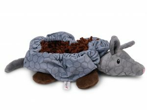 Speelgoed hond Snuffelplush Gordeldier 33cm