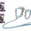 HR+LB kat Schotse Ruit blauw 30-35cmx10mm+120cm