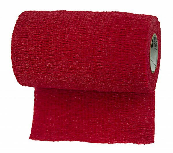 Bandage Equine Powerflex rood 10cm