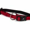 Halsband nylon Soft Grip rood 20-30cmx10mm S