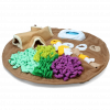 AFP Dig it - Round Fluffy mat with cute toy