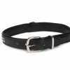 Halsband Crystal 2 rijen zwart 42cmx17-19mm S-M