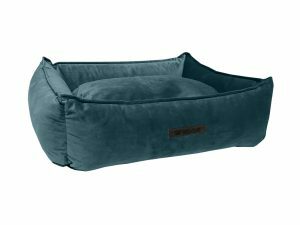 Wooff hondenmand Cocoon Velours Petrol 70x60x20cm