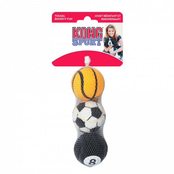 KONG Sport Balls Medium (3pk) (assorted styles)