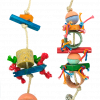 Birrdeeez Calci Grit Gym Bird Toy