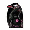 Flexi Classic Cat XS (koord 3m) zwart