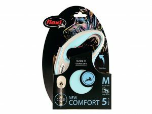 Flexi New Comfort M (koord 5m) lichtblauw