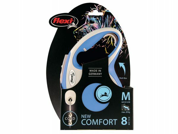 Flexi New Comfort M (koord 8m) blauw