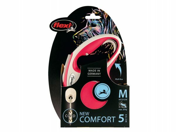 Flexi New Comfort M (koord 5m) rood