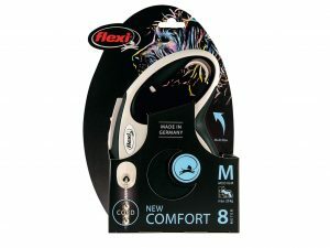 Flexi New Comfort M (koord 8m) zwart