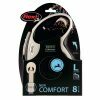 Flexi New Comfort L (riem 8m) zwart