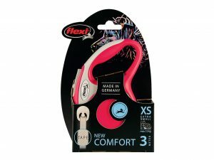 Flexi New Comfort XS (riem 3m) rood