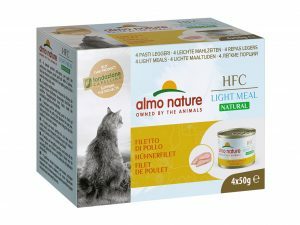 HFC Cats 4x50g Natural Megapack Kipfilet