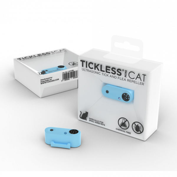 Tickless Cat Blauw oplaadbaar