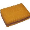 Speelgoed hond latex biscuit bruin 16cm