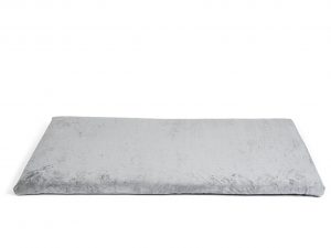 Bench kussen Zachte pluche grijs 115x66x3cm