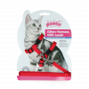 Pawise Kitten Harness Leash-Red/Blue