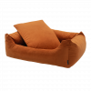 Madison Velours Dog Bed Oranje S