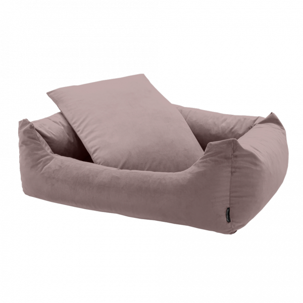 Madison Velours Dog Bed Roze S