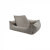 Madison Velours Dog Bed Taupe S